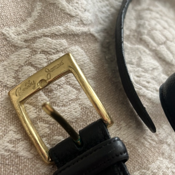 Vintage Bobby Jones leather belt with brass buckle - Picture 2 of 3